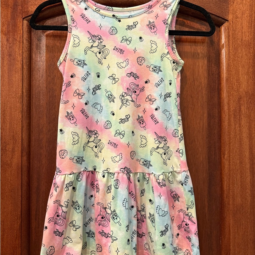 Cream Sleeveless Crew Neck Sundress